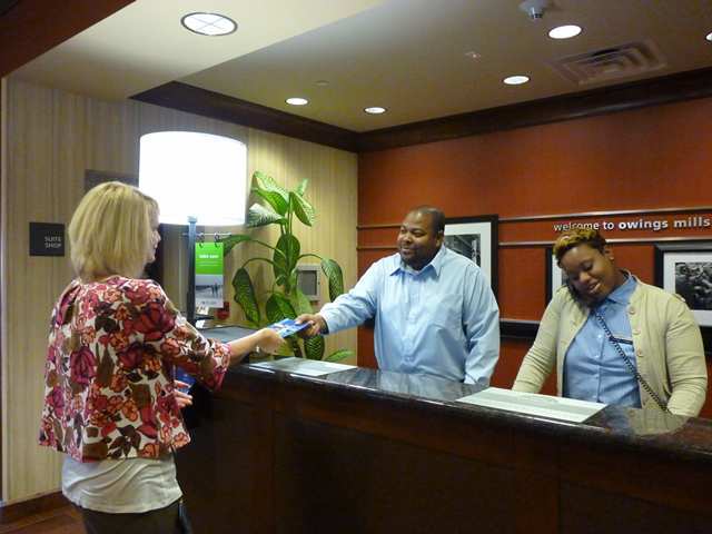 Hampton Inn Owings Mills Interior foto